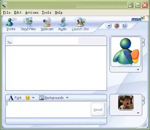 曾经有一个聊天工具，叫MSN