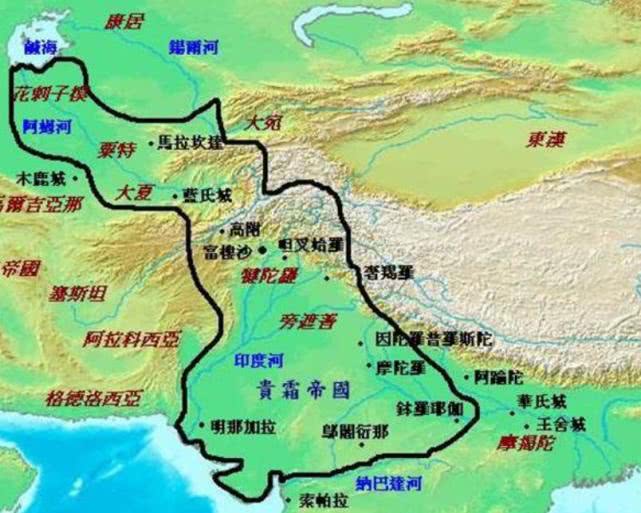 西域古国大月氏去哪里了？建立个大国，与汉朝、罗马齐名！