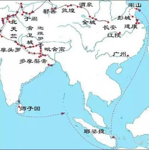 历史上的“海上丝绸之路”到底包括哪些城市？