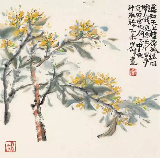 十大名花，十首诗词，配十幅国画，原来这么美