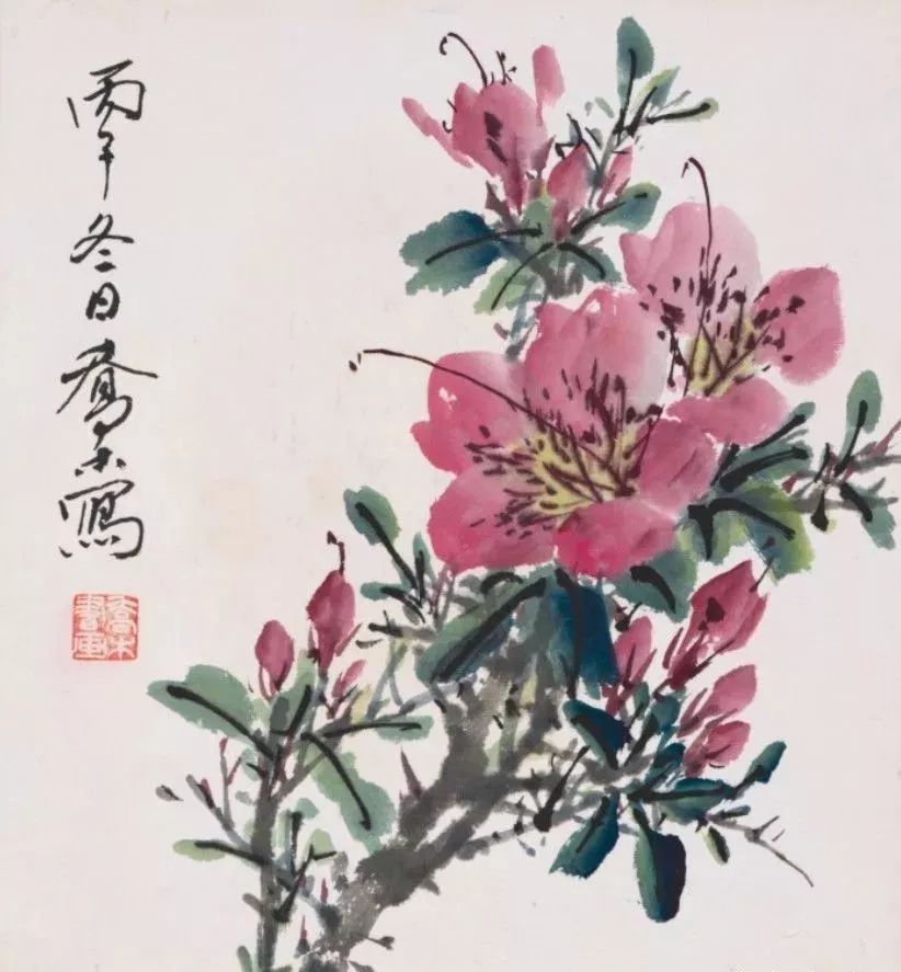 十大名花，十首诗词，配十幅国画，原来这么美