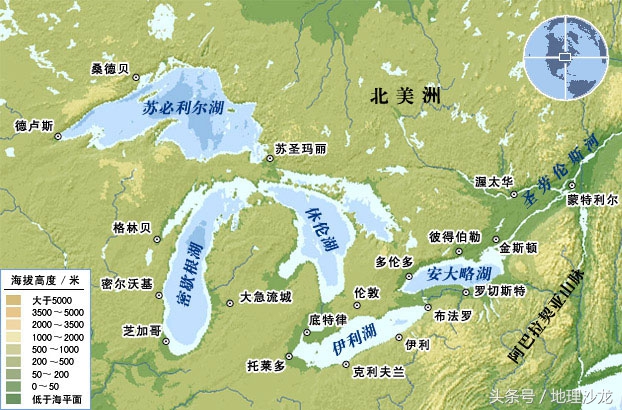 自然之最系列之二：地球上最大的淡水湖泊——苏必利尔湖